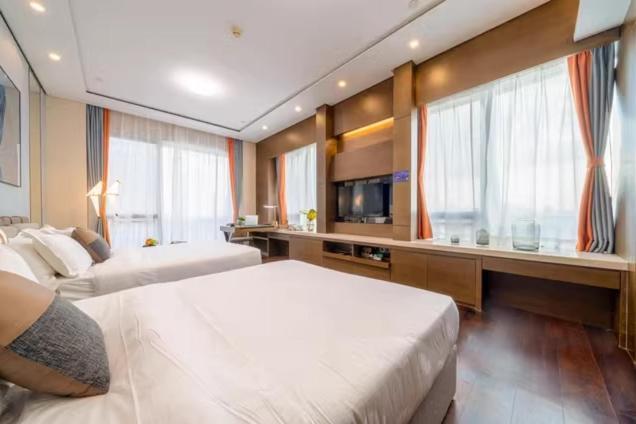 Millenia Executive Apartment Guangzhou East Railway Station Zhujiang New Town Branch - Free Shuttle Bus To Canton Fair Complex During Canton Fair Period Экстерьер фото